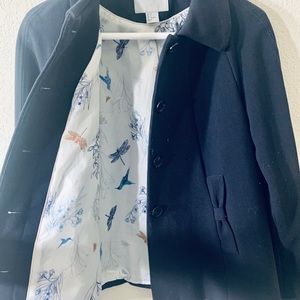 Pea Coat esc Navy Blue Blazer
